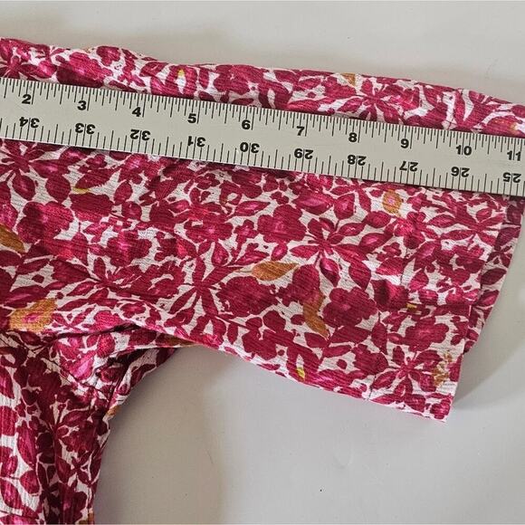 New Eddie Bauer Floral Button Down Size M - Picture 5 of 9
